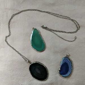 Agate necklace